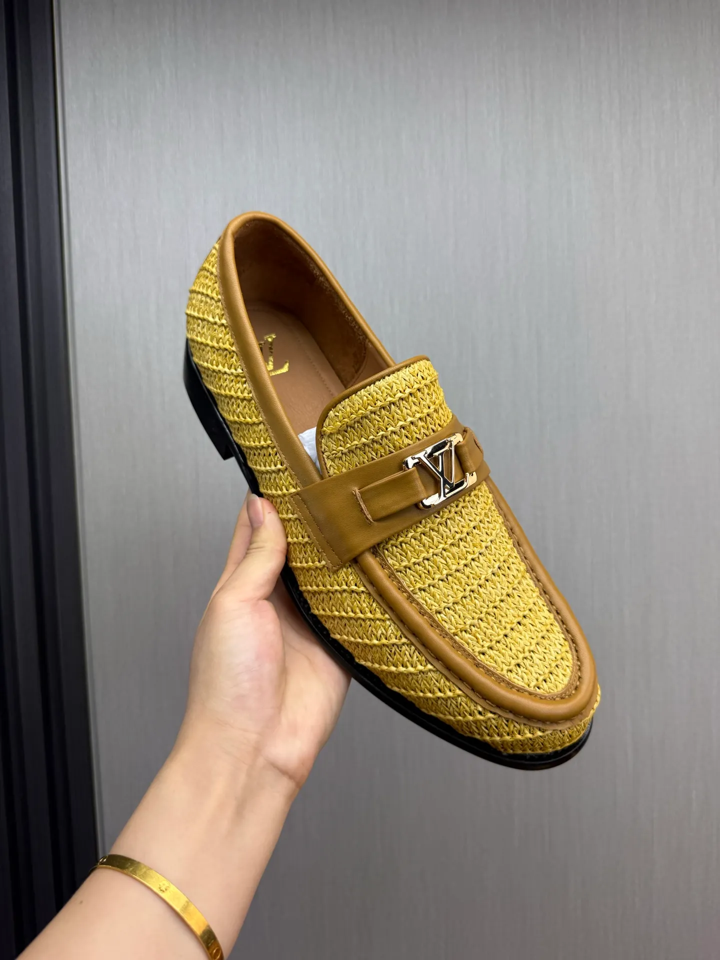 Factory 680💰 LV. Men's business casual leather shoes, all made of imported original brand leather, just to create a more comfortable wearing experience, original non-slip and wear-resistant outsole ✔️16-45 (38.45 non-returnable)